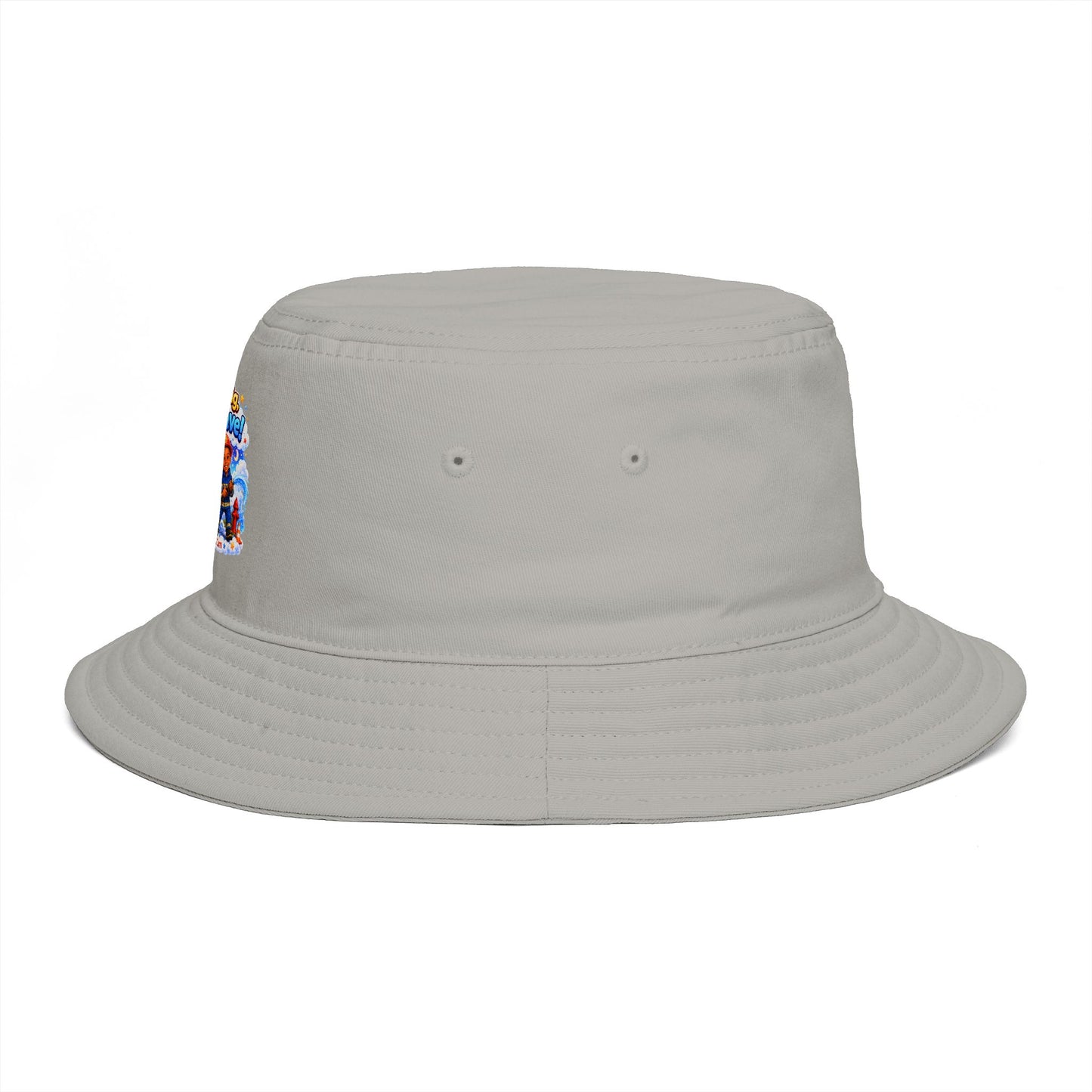 Dream Big Be Brave graphic Bucket Hat | Kids motivational illustration
