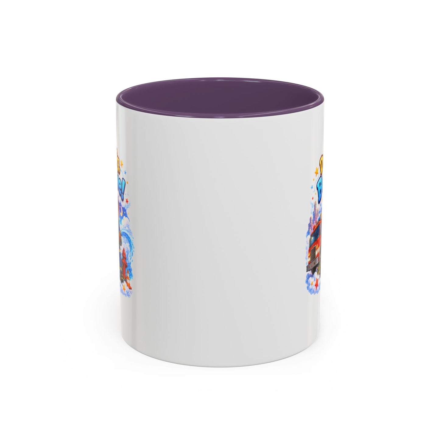 Dream Big Be Brave! Firefighter Kids Mug | Accent Coffee Mug