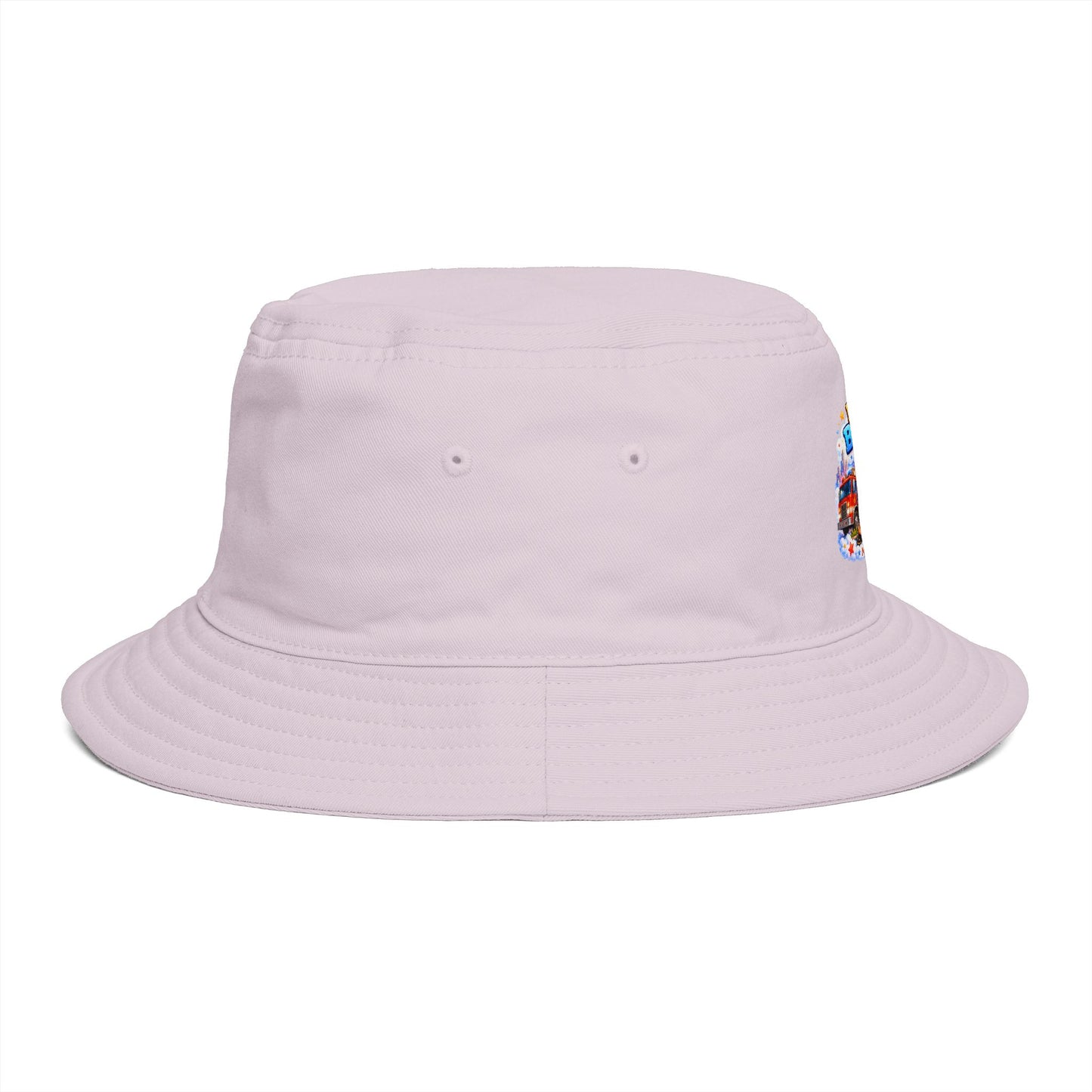 Dream Big Be Brave graphic Bucket Hat | Kids motivational illustration