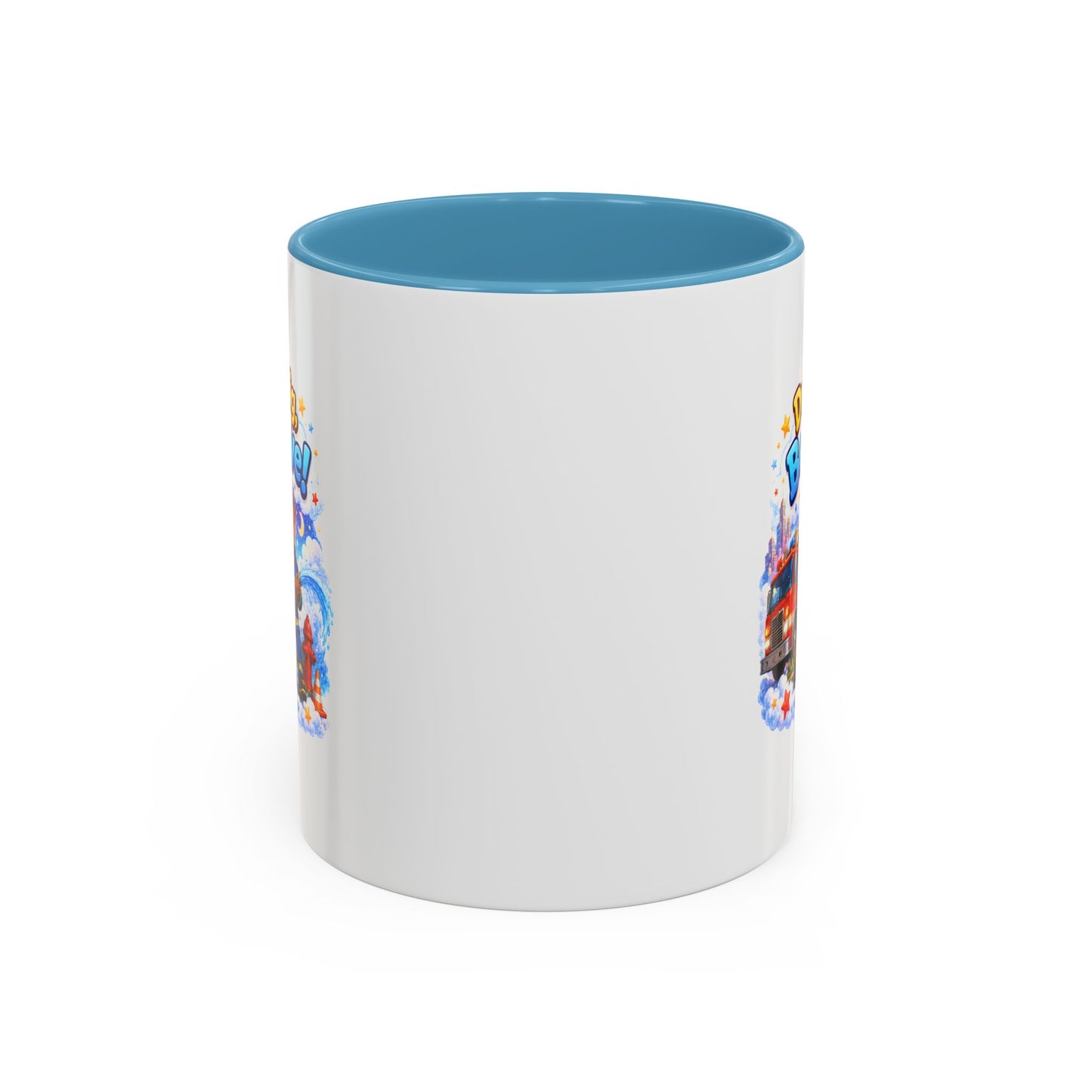 Dream Big Be Brave! Firefighter Kids Mug | Accent Coffee Mug