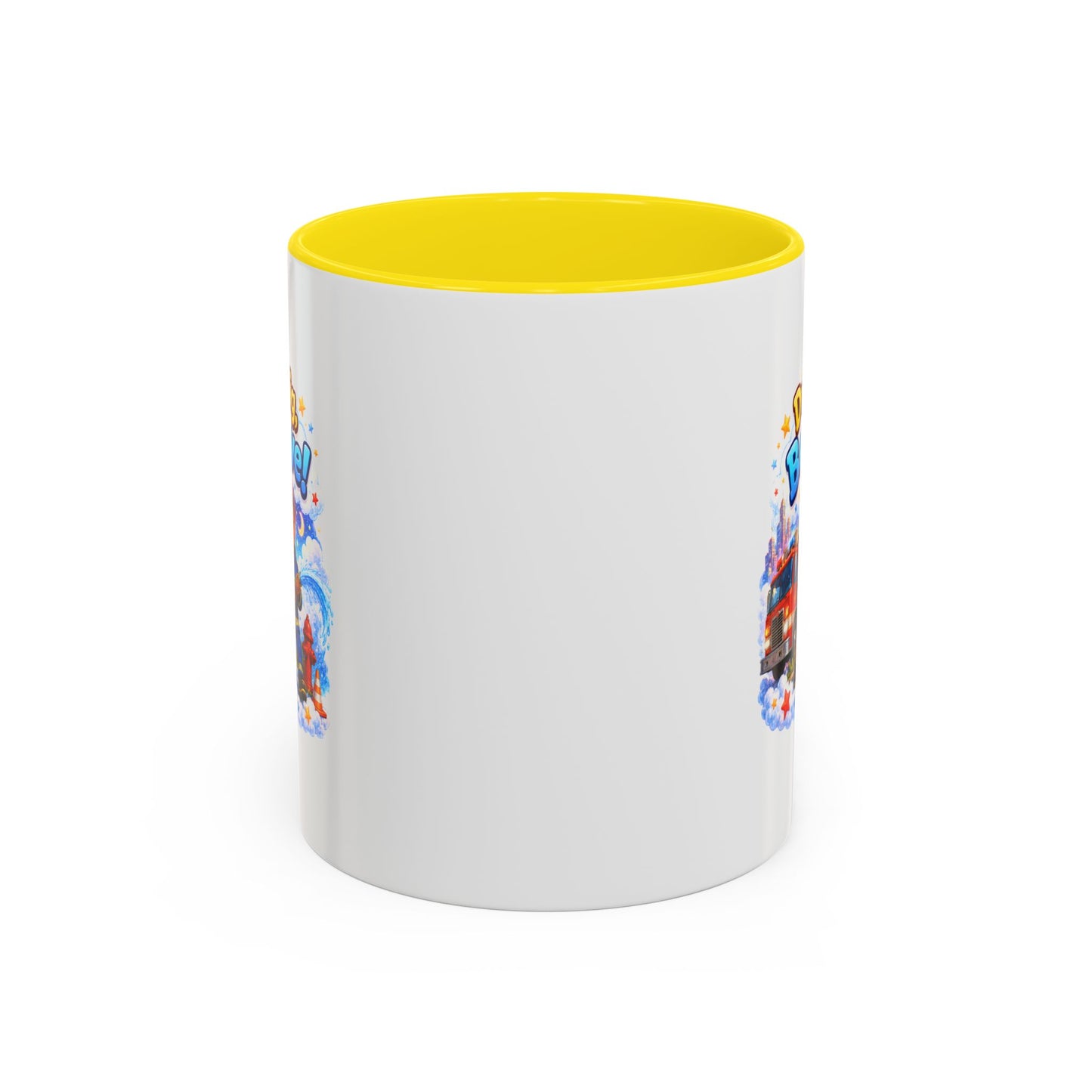 Dream Big Be Brave! Firefighter Kids Mug | Accent Coffee Mug