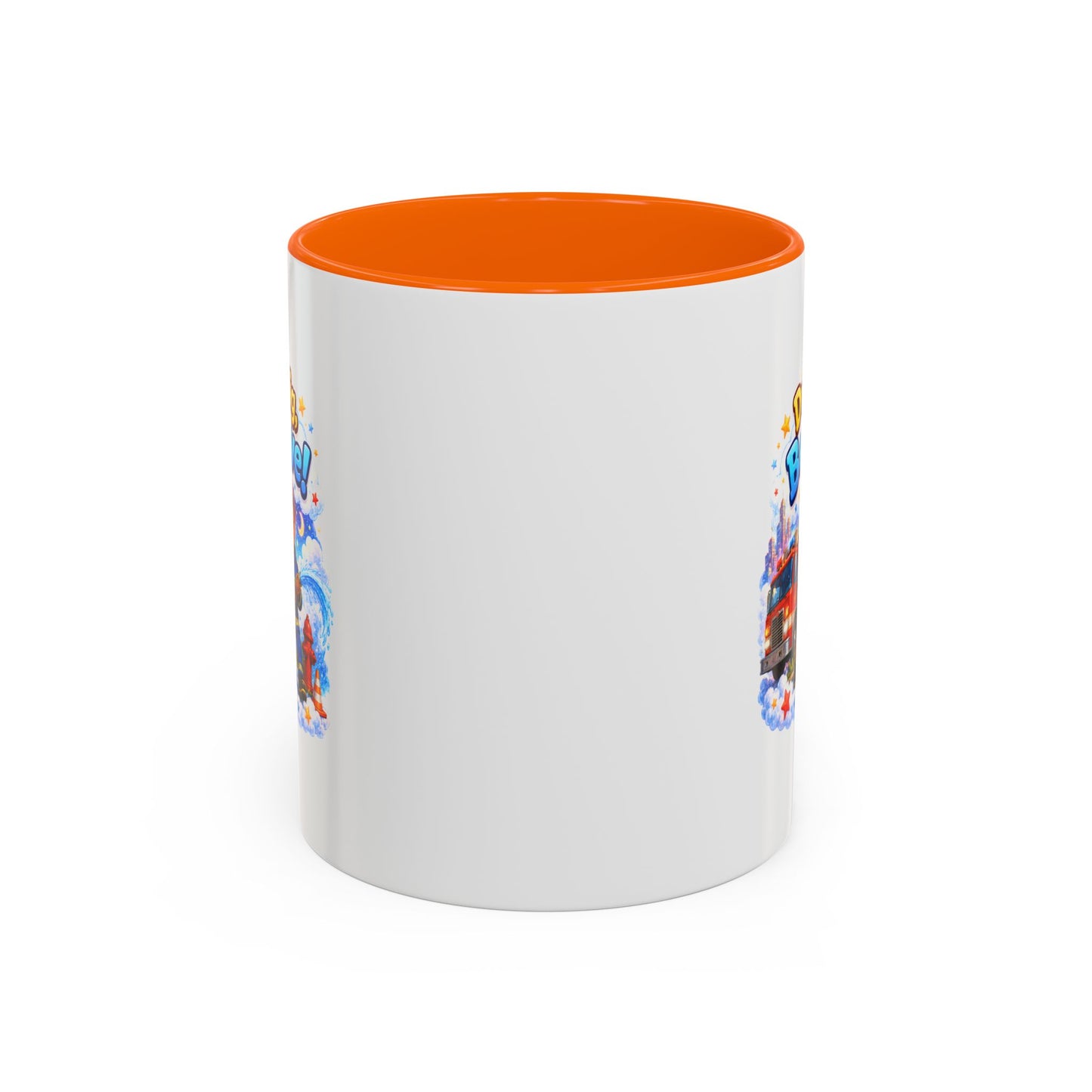 Dream Big Be Brave! Firefighter Kids Mug | Accent Coffee Mug