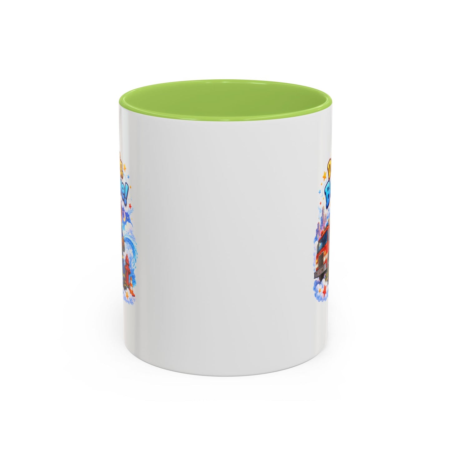 Dream Big Be Brave! Firefighter Kids Mug | Accent Coffee Mug