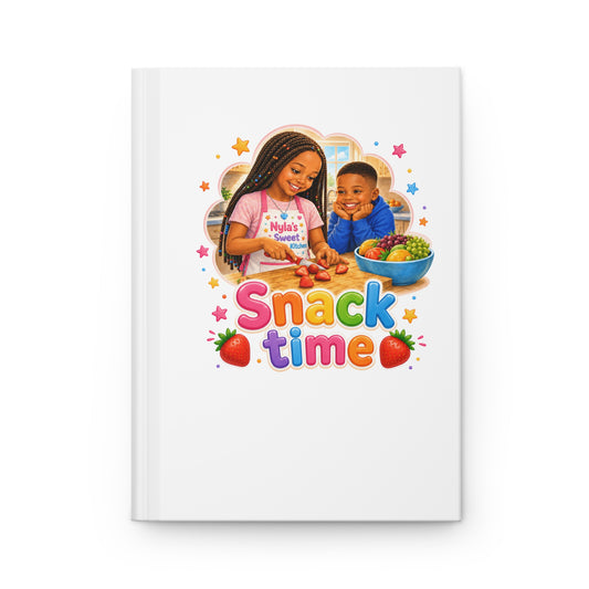 Snack Time Children Eating Kids Journal | Hardcover Journal