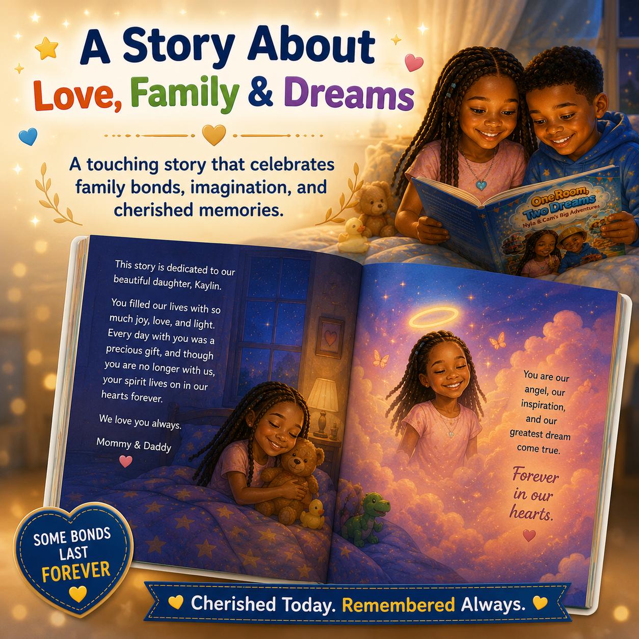 Children's Adventure Storybook: Nyla & Cam's Big Dreams (Digital Download PDF)